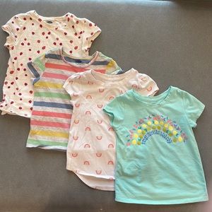 Lot: 4T girls T-shirts - Old Navy and Cat & Jack